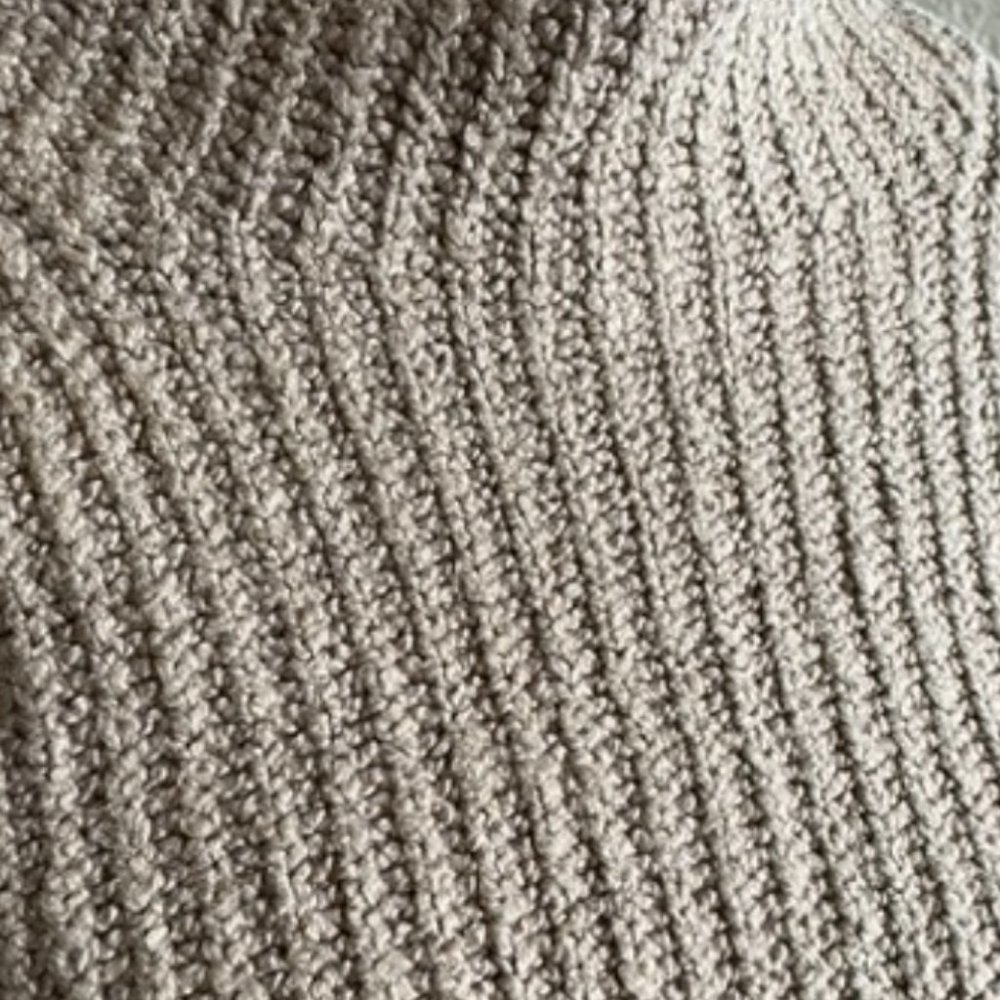 Anthropologie Margaret Knitted Mock Neck Sweater Size Small Beige - Picture 7 of 7